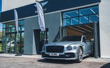 Bentley Flying Spur leaving dealership Bentley Flying Spur leaving dealership