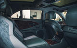 Bentley Flying Spur rear interior Bentley Flying Spur rear interior