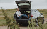 BMW i5 Touring boot open BMW i5 Touring boot open