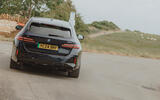 BMW i5 Touring rear cornering BMW i5 Touring rear cornering