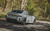 BMW M2 hard cornering rear