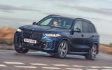 BMW X5 front cornering
