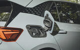 Cupra Born long term test charging flap Cupra Born long term test charging flap