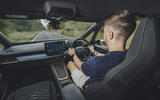 Cupra Born long term test driving shot Cupra Born long term test driving shot