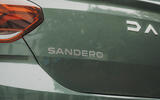 Dacia Sandero badge Dacia Sandero badge