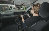 Dacia Sandero over the shoulder