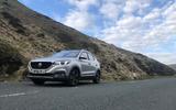 MG ZS 2019 long-term review - parked on a B-road