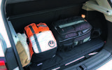 MG ZS 2019 long-term review - boot full of luggage