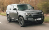 Land Rover Defender 130 front lead 2 Land Rover Defender 130 front lead 2