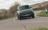 Land Rover Defender 130 hard cornering Land Rover Defender 130 hard cornering