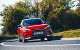 Lexus LBX on road