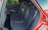 Lexus LBX rear seats Lexus LBX rear seats