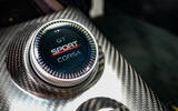 Maserati MC20 long term test start button Maserati MC20 long term test start button