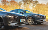 Mazda 3 2019 long term review - 3 meets CX-30 - nose Mazda 3 2019 long term review - 3 meets CX-30 - nose