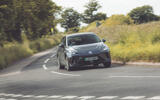 MG 4 EV fast cornering MG 4 EV fast cornering