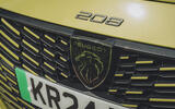 Pegueot e 208 front grille Pegueot e 208 front grille