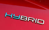 Peugeot 308 hybrid badge Peugeot 308 hybrid badge
