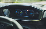 Peugeot e 208 digital display Peugeot e 208 digital display