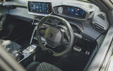 Peugeot e 208 steering wheel