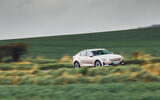 Polestar 2 side driving shot Polestar 2 side driving shot