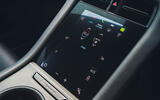 Porsche Taycan centre console