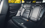 Porsche Taycan rear seats