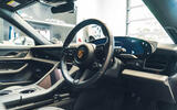 Porsche Taycan steering wheel