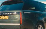 Range Rover rear details Range Rover rear details