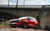 Red Kia Sportage static Red Kia Sportage static