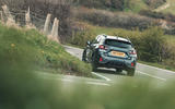 Subaru Crosstrek rear cornering Subaru Crosstrek rear cornering