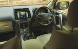 Toyota Land Cruiser front interior