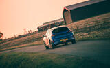 Vauxhall Corsa rear driving