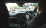 Volvo XC40 Recharge front interior climbing 2 Volvo XC40 Recharge front interior climbing 2