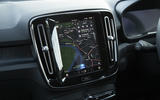 Volvo XC40 Recharge infotainment Volvo XC40 Recharge infotainment