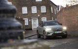 Volvo XC40 Recharge lights cornering Volvo XC40 Recharge lights cornering