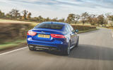 Jaguar XE 2019 long-term review - hero rear