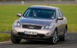Infiniti EX cornering