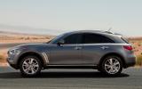 Facelifted Infiniti FX revealed