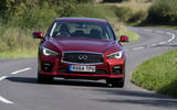 Infiniti Q50 cornering