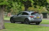 Infiniti QX70 rear