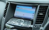 Infiniti QX70 infotainment screen