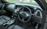 Infiniti QX70 interior