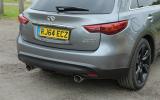 Infiniti QX70 rear end