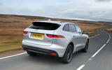 Jaguar F-Pace  2016 road test review rear 