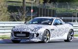Jaguar F-type R prototype to get 542bhp V8