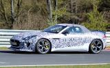 Jaguar F-type R prototype to get 542bhp V8