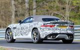 Jaguar F-type R prototype to get 542bhp V8