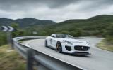 Jaguar F-Type Project 7 cornering