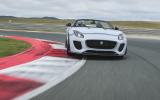 Jaguar F-Type Project 7 cornering