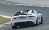 F-Type Project 7 rear cornering